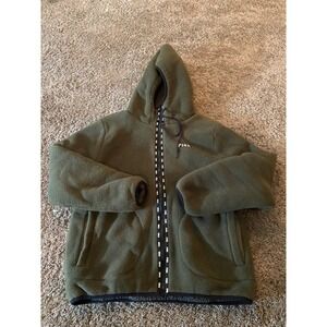 Pink vs fleece coat with hood small